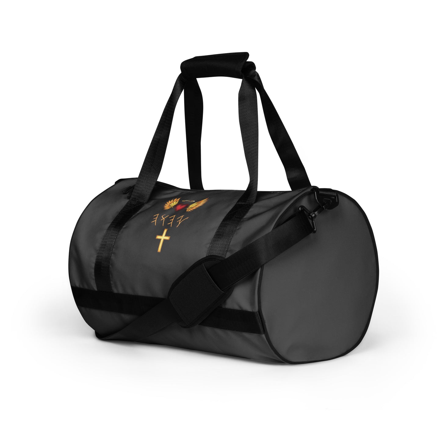 YAHUAH’s Temple All-over print gym bag