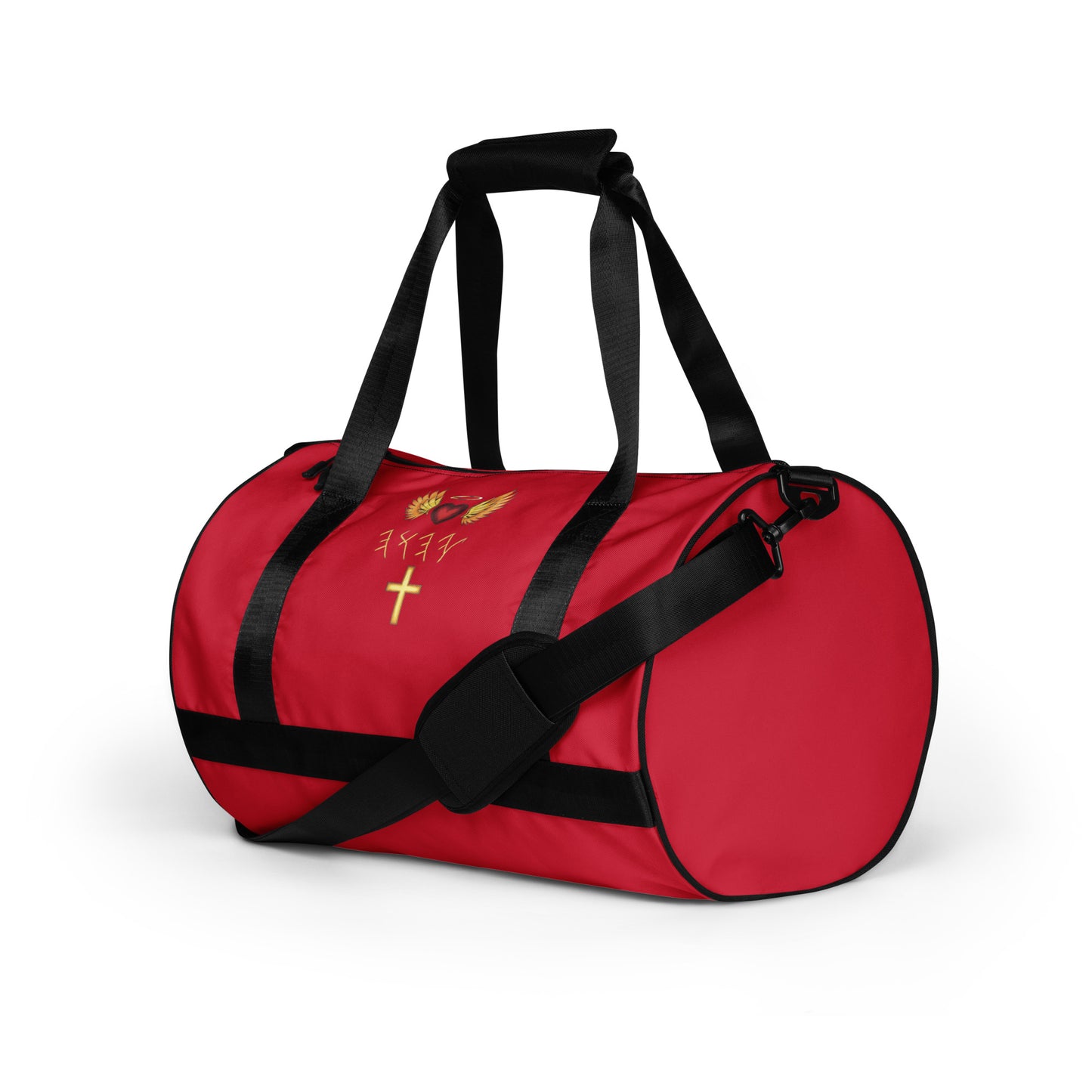 YAHUAH’s Temple All-over print gym bag