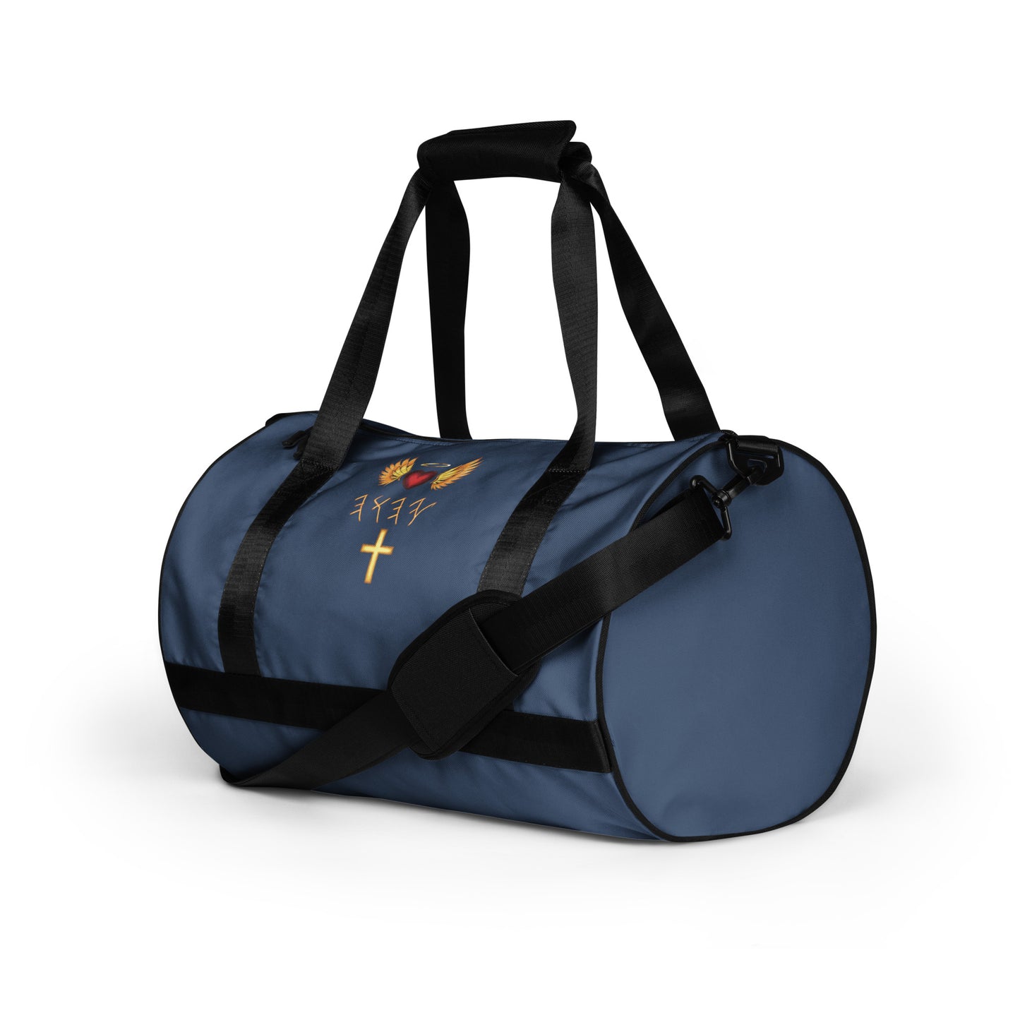 YAHUAH’s Temple All-over print gym bag
