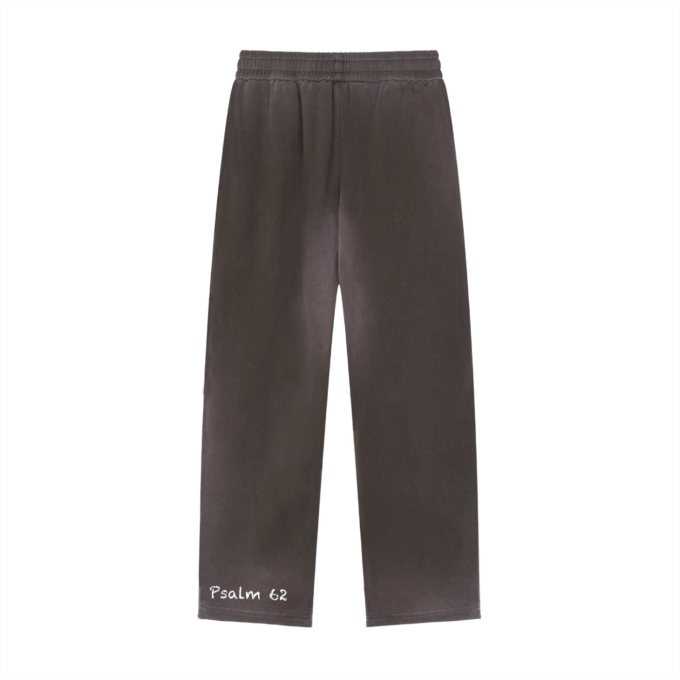 Sun Fade Raw Edge Straight-Leg Sweatpants