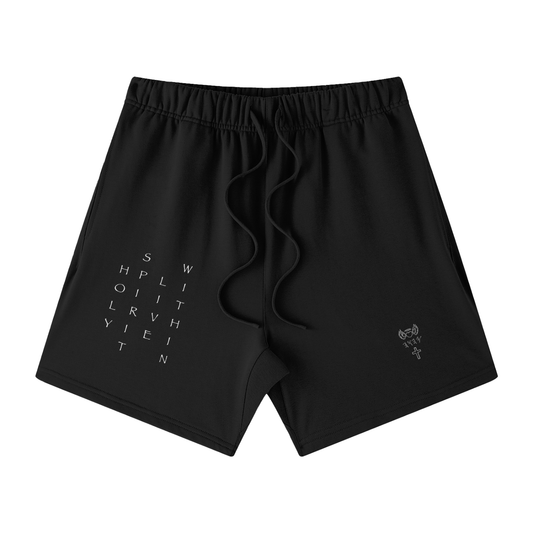Streetwear Unisex Heavyweight Earth Tone Loose Fit FOG 100% Cotton Shorts