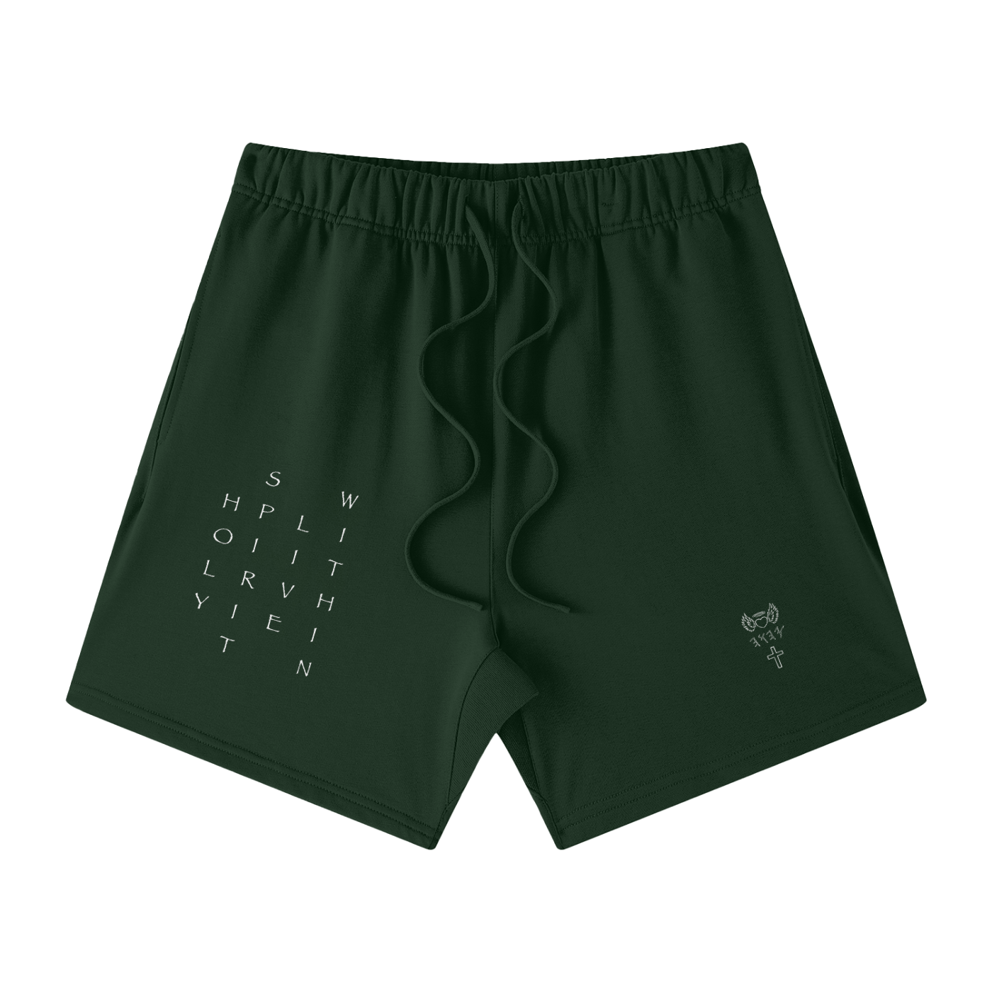 Streetwear Unisex Heavyweight Earth Tone Loose Fit FOG 100% Cotton Shorts