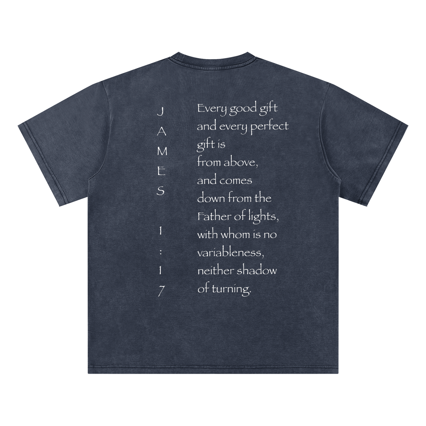 Bamboo Slub Snow Washed T-Shirt