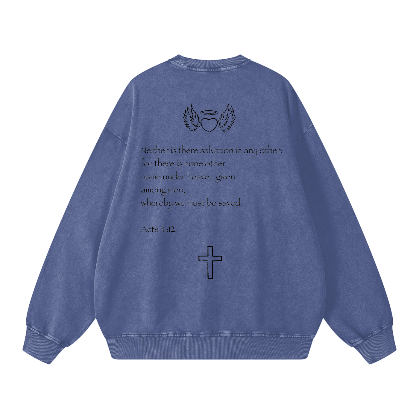 Acid Wash Oversize Sweatshirt - 360 GSM
