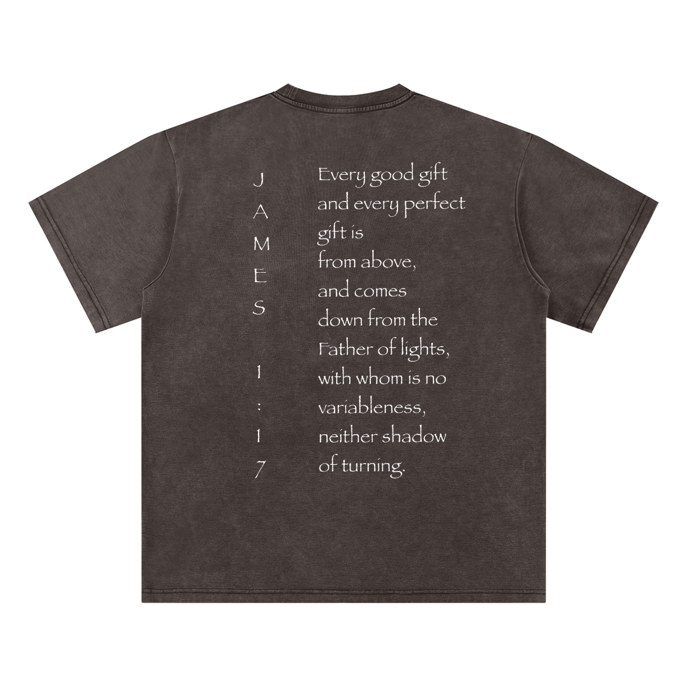 Bamboo Slub Snow Washed T-Shirt