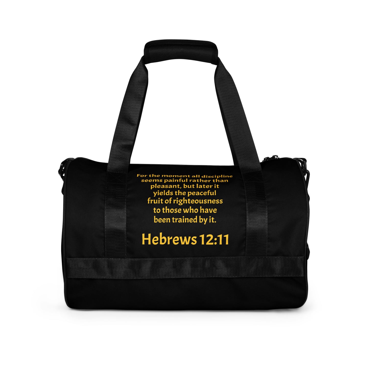 YAHUAH’s Temple All-over print gym bag