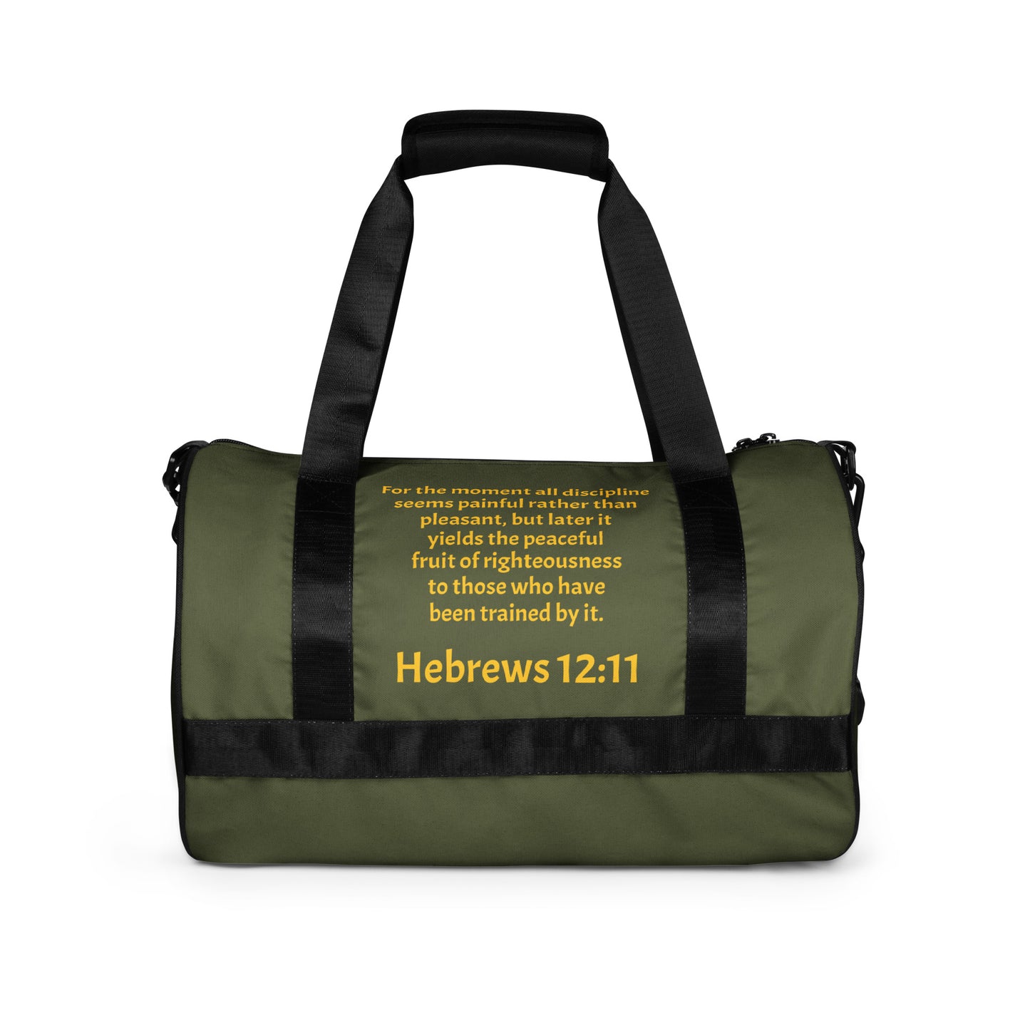 YAHUAH’s Temple All-over print gym bag