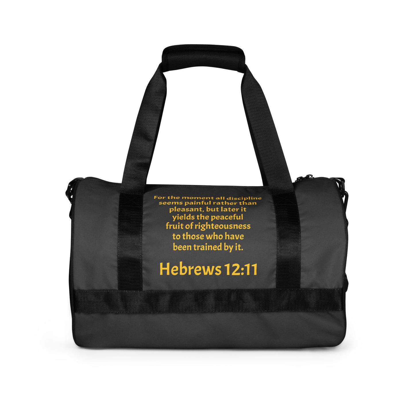 YAHUAH’s Temple All-over print gym bag
