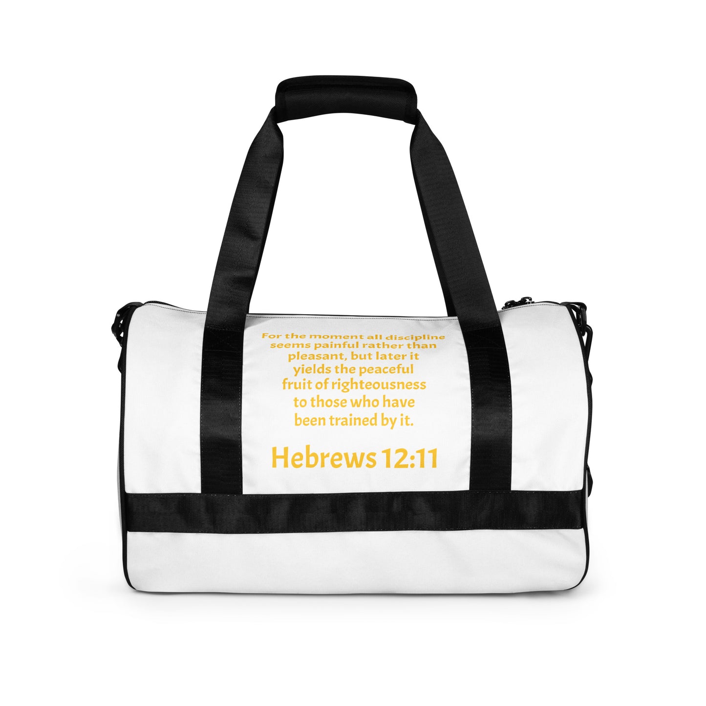 YAHUAH’s Temple All-over print gym bag