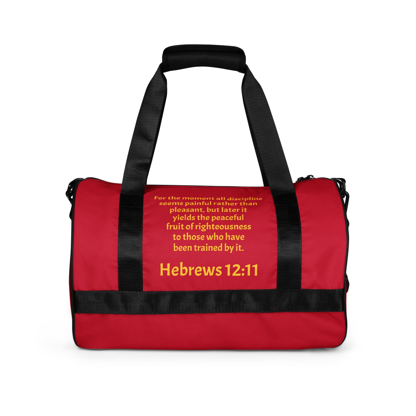 YAHUAH’s Temple All-over print gym bag