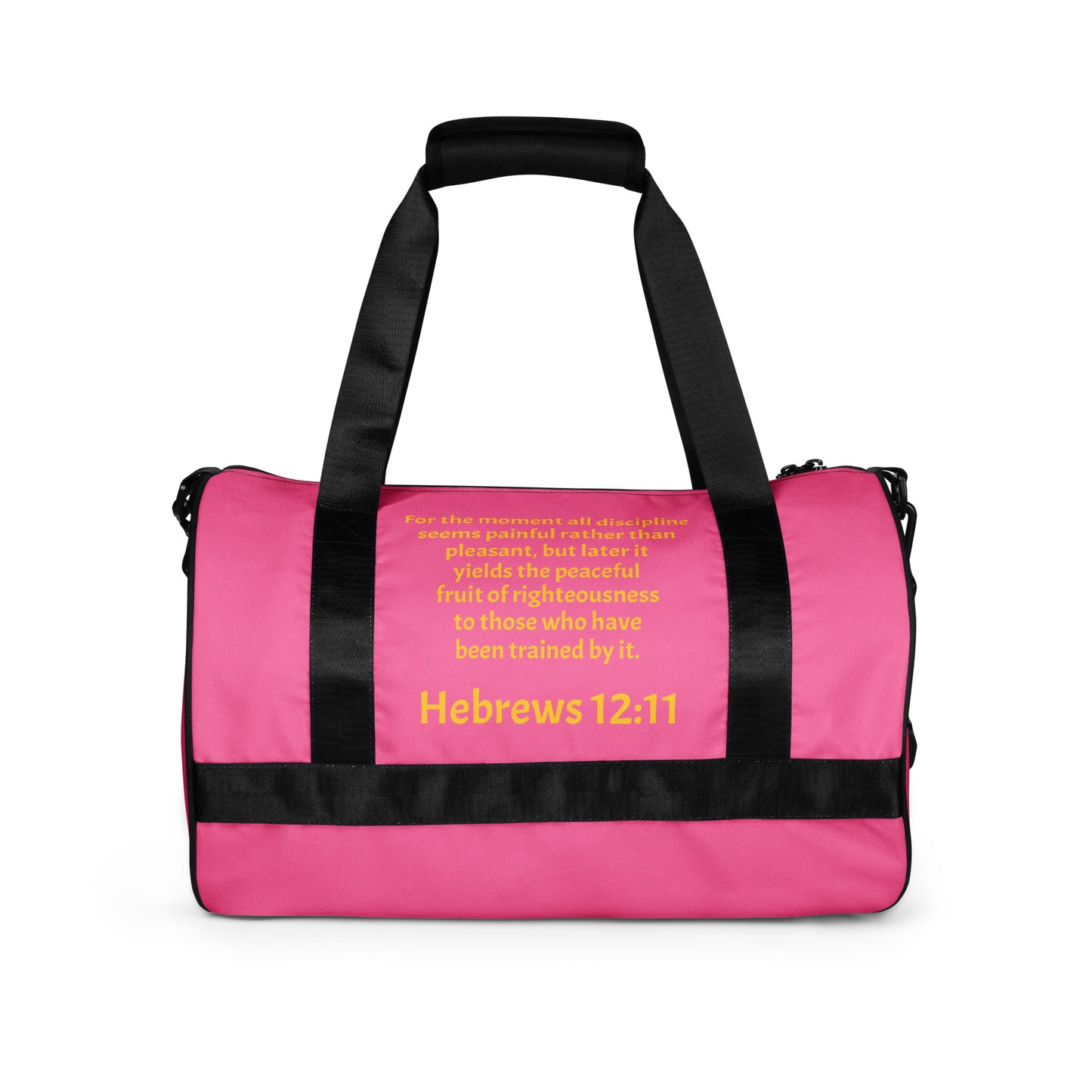 YAHUAH’s Temple All-over print gym bag