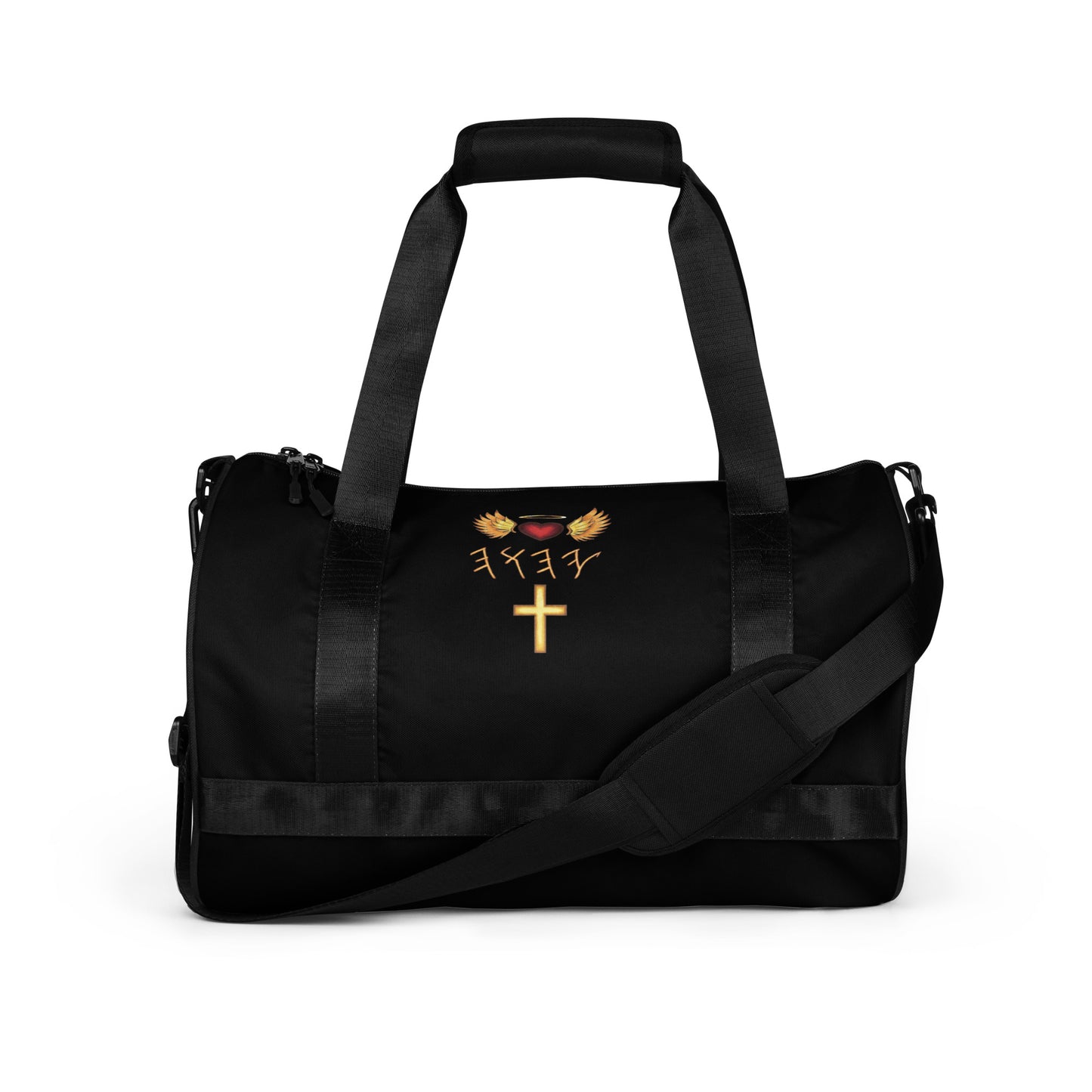 YAHUAH’s Temple All-over print gym bag