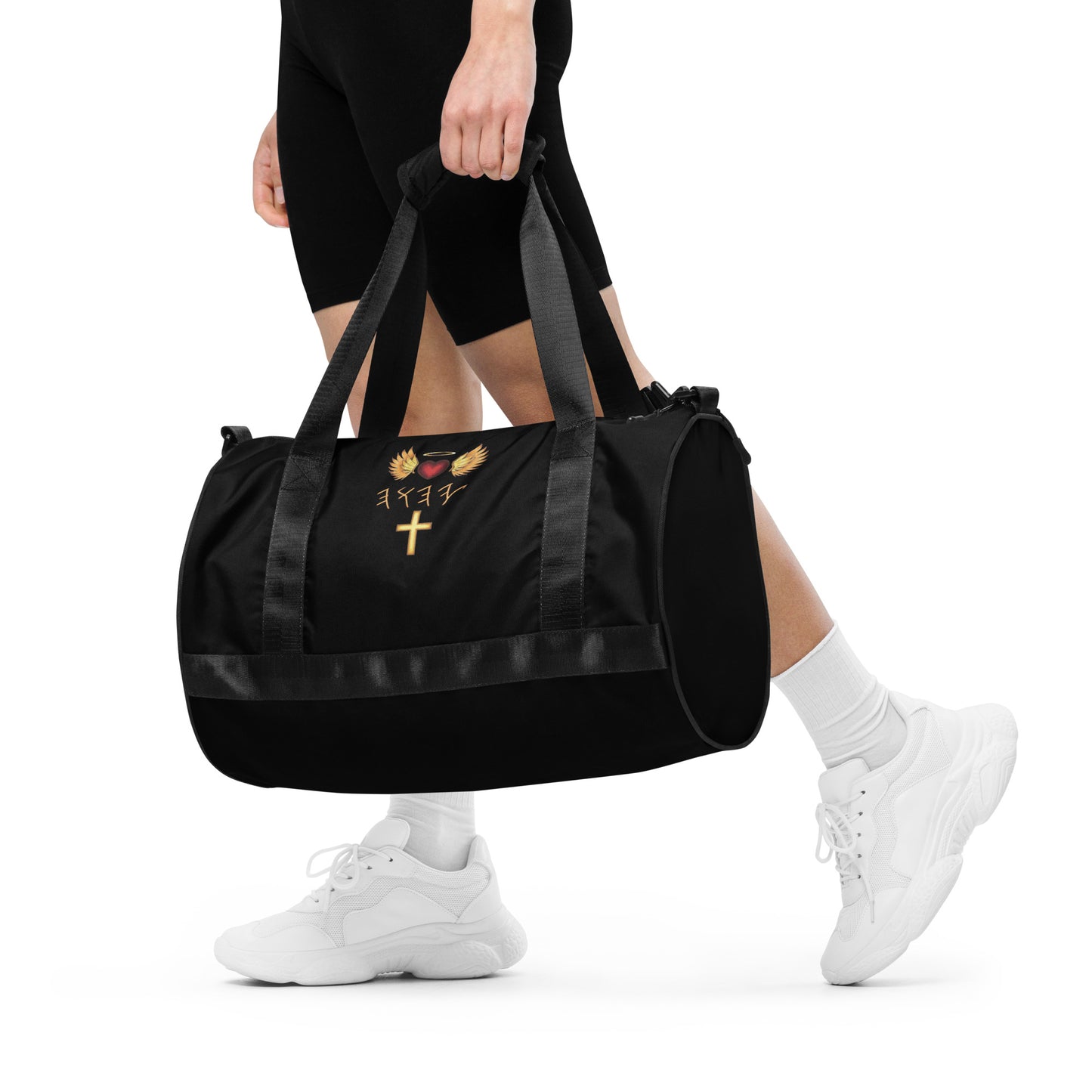 YAHUAH’s Temple All-over print gym bag