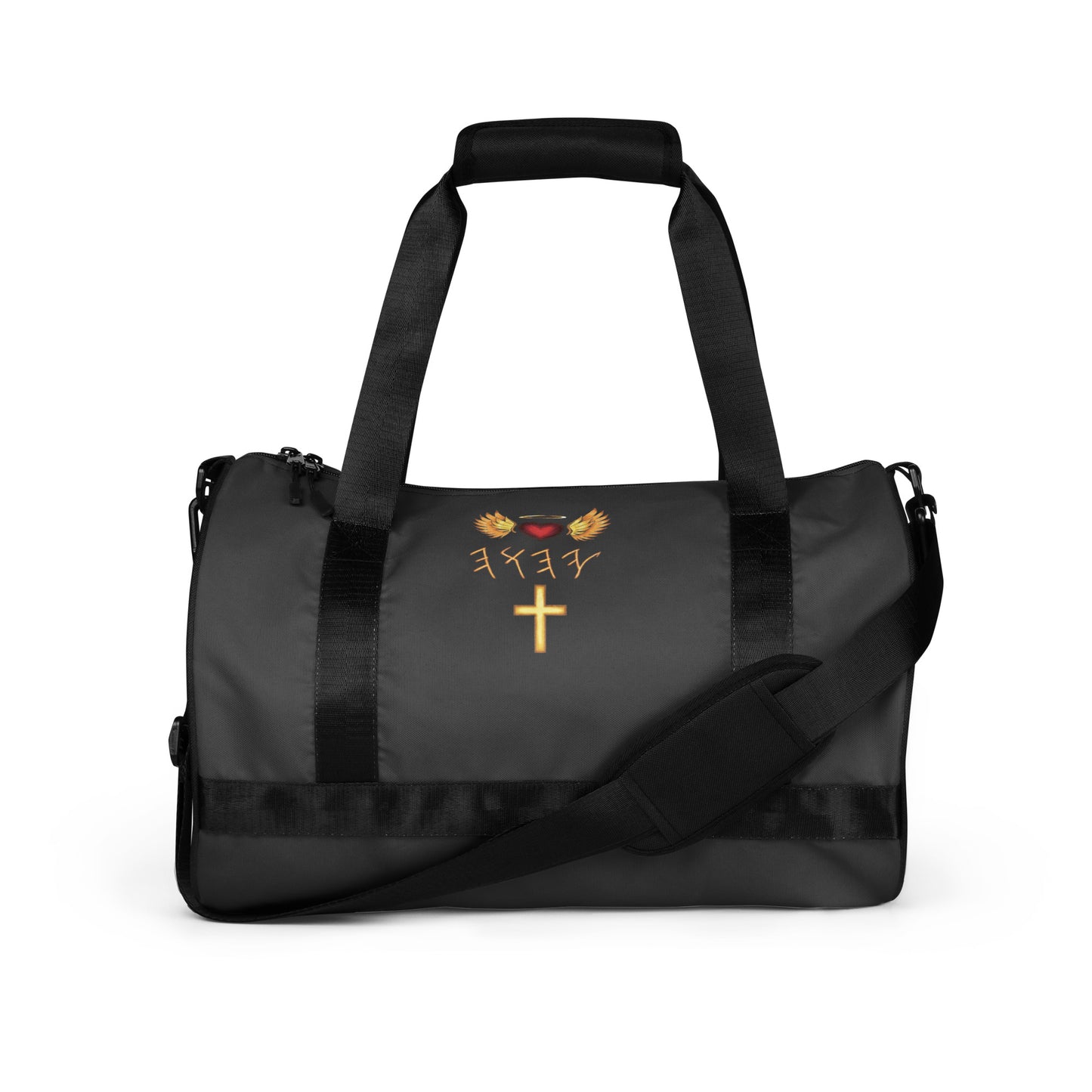 YAHUAH’s Temple All-over print gym bag
