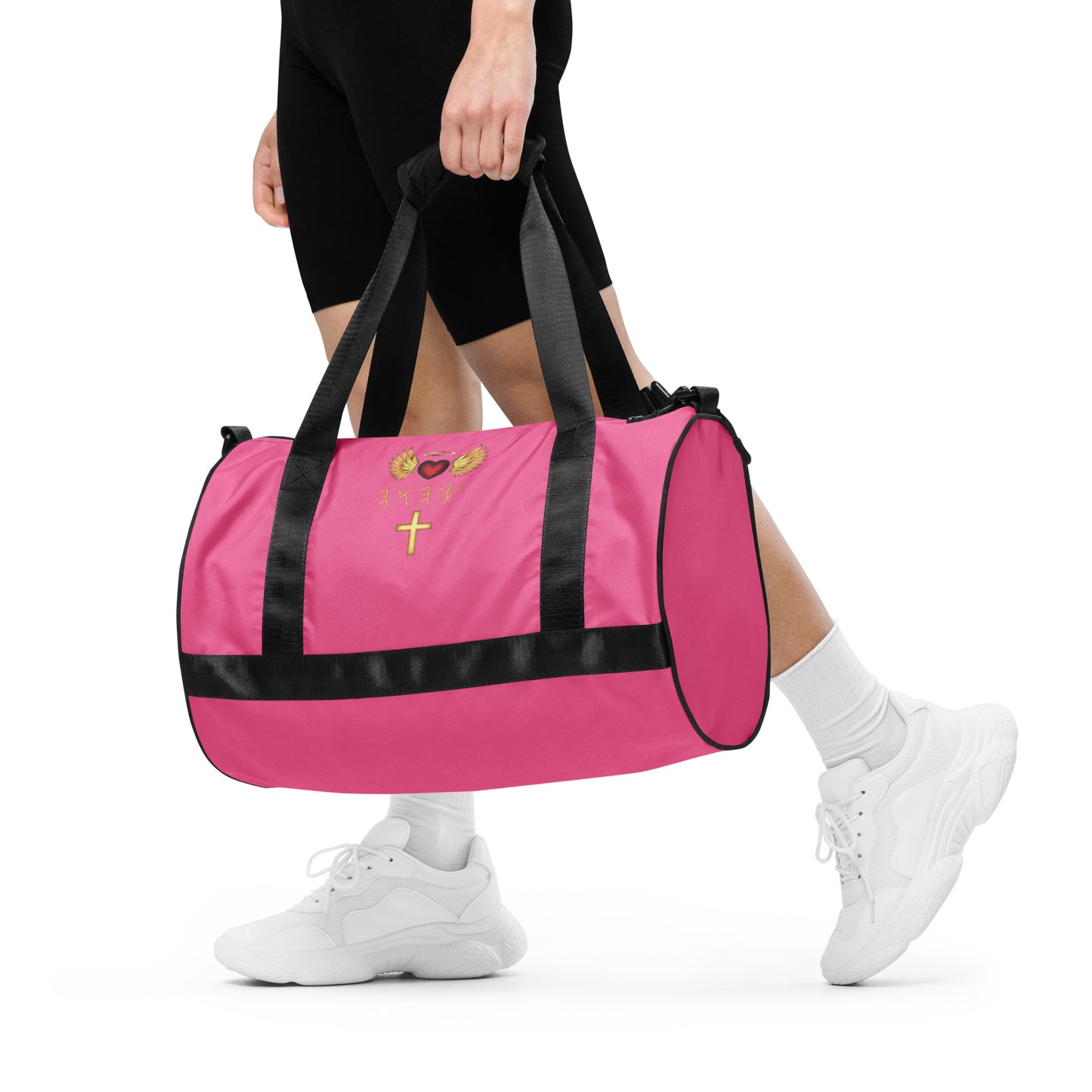 YAHUAH’s Temple All-over print gym bag
