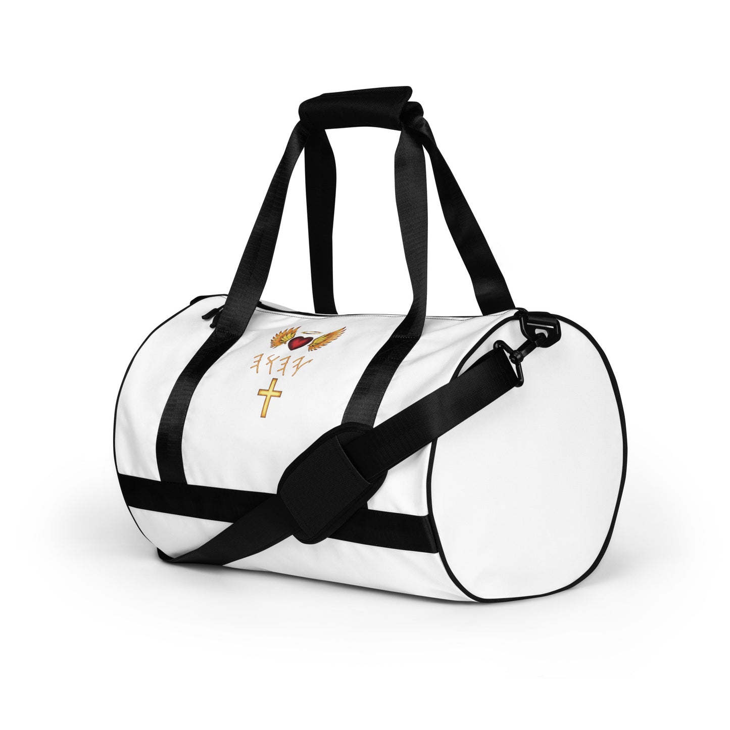 YAHUAH’s Temple All-over print gym bag