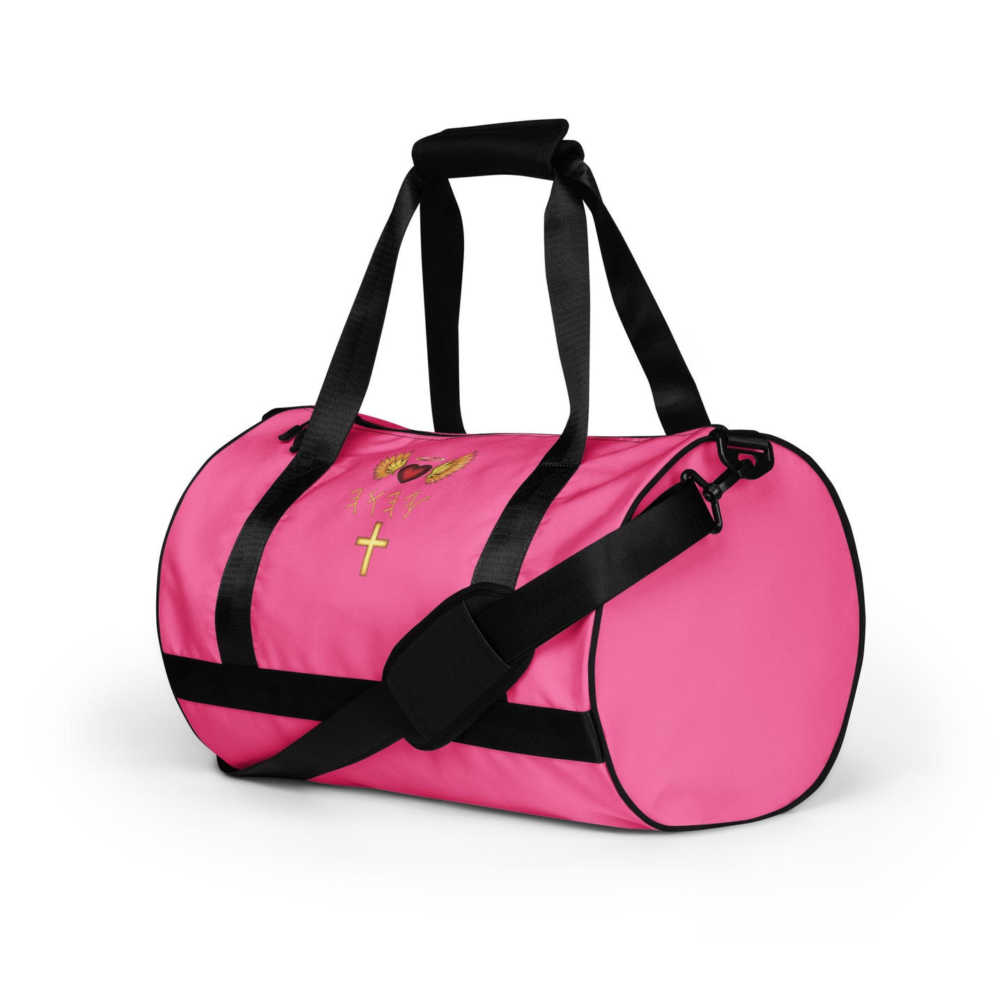 YAHUAH’s Temple All-over print gym bag