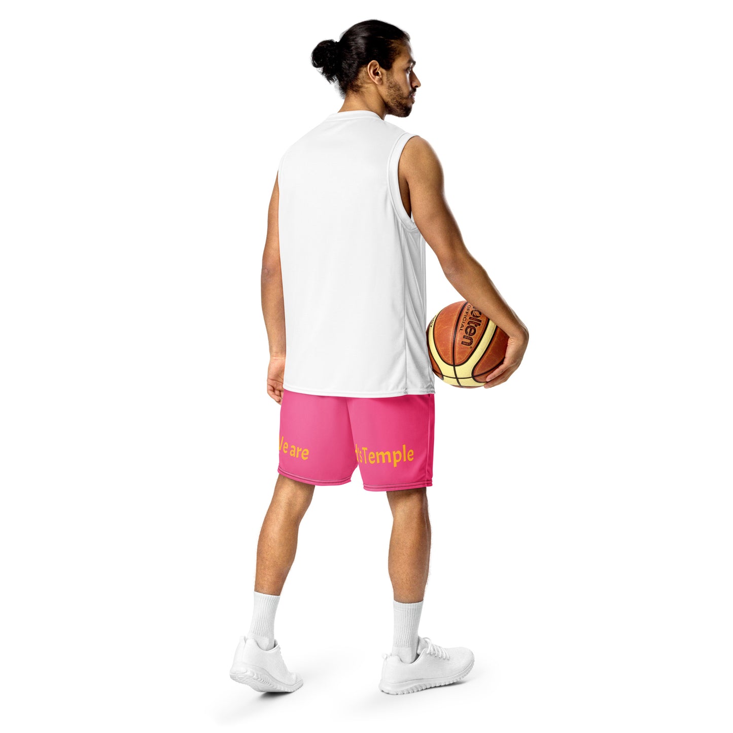 YAHUAH’s Temple P S Unisex mesh shorts