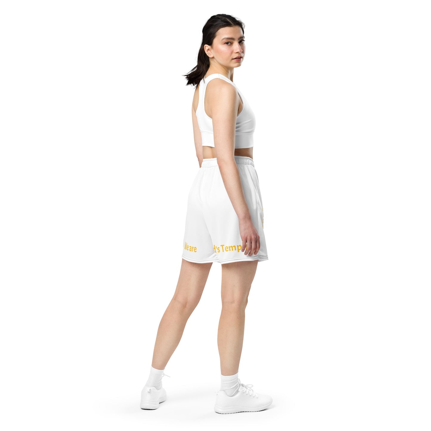 YAHUAH’s Temple P S Unisex mesh shorts