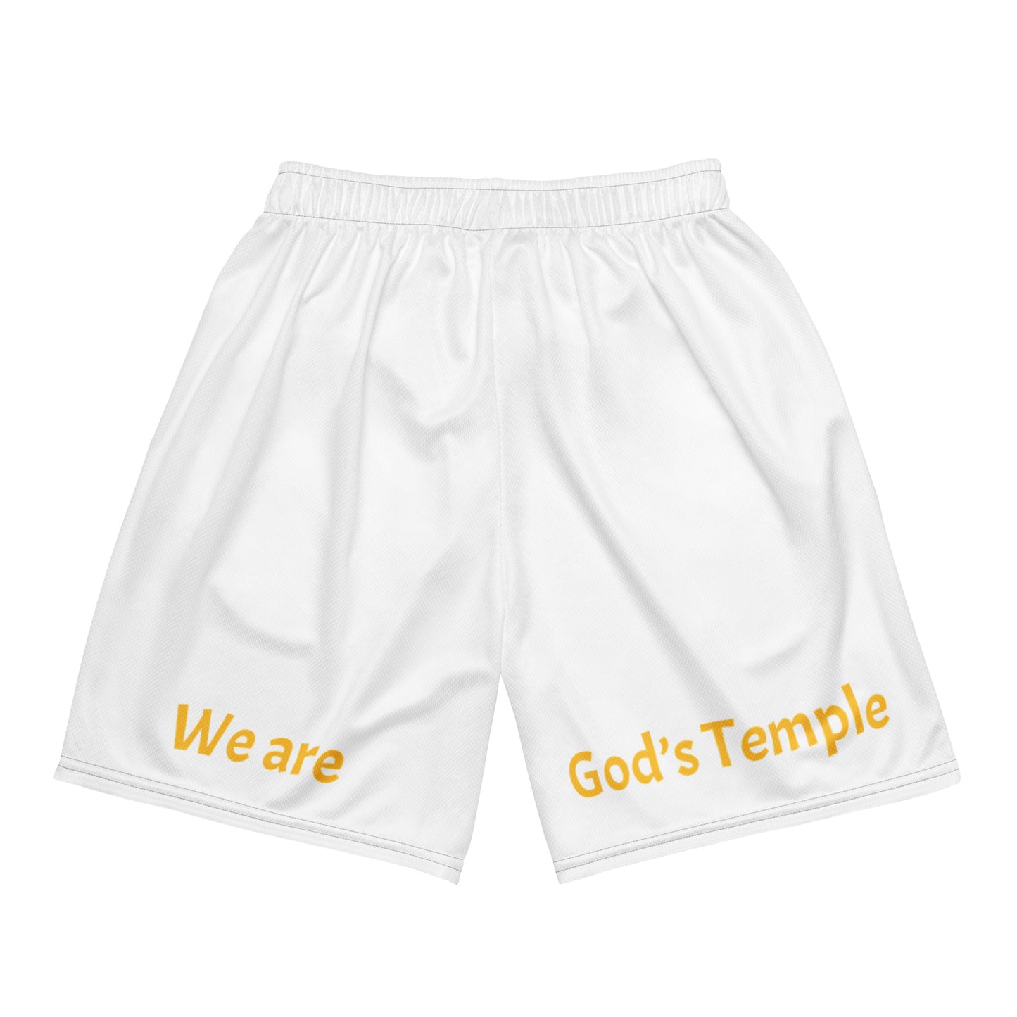 YAHUAH’s Temple P S Unisex mesh shorts