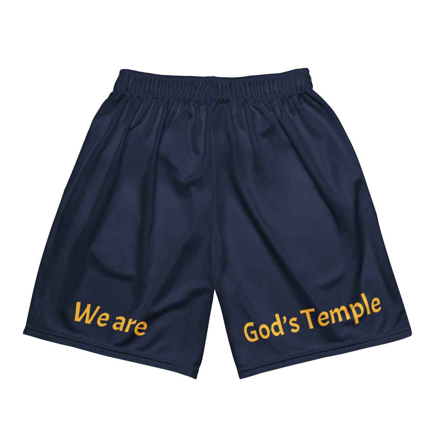 YAHUAH’s Temple P S Unisex mesh shorts