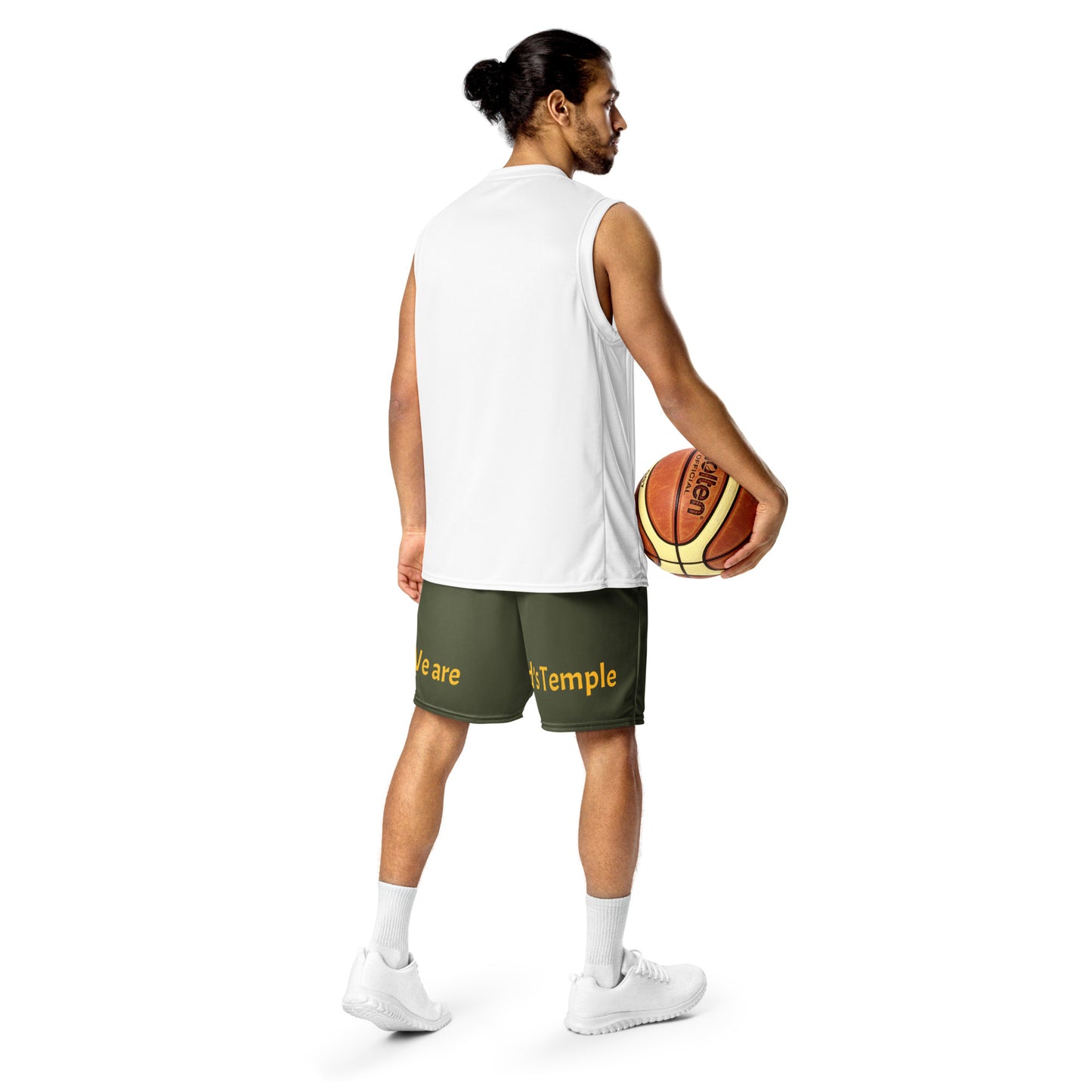 YAHUAH’s Temple P S Unisex mesh shorts