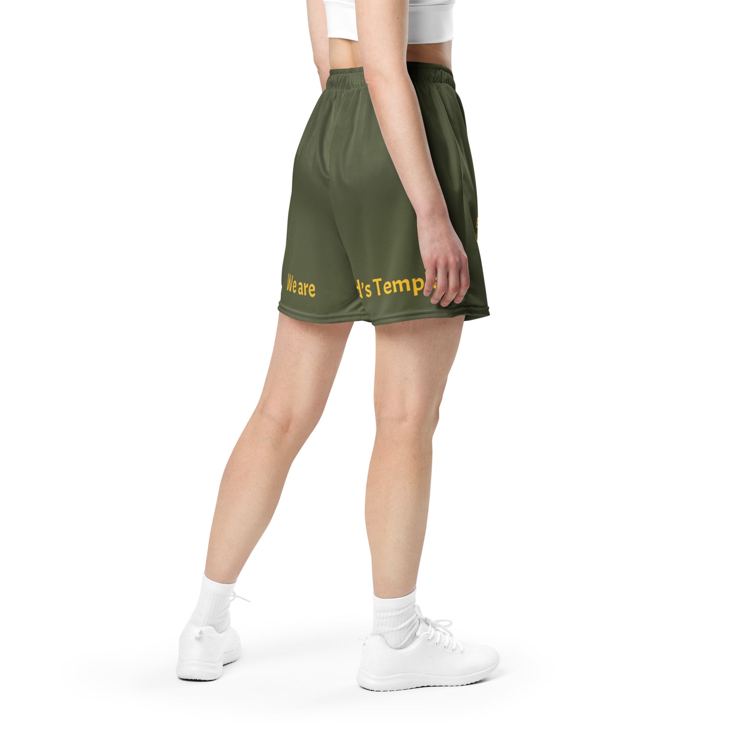 YAHUAH’s Temple P S Unisex mesh shorts