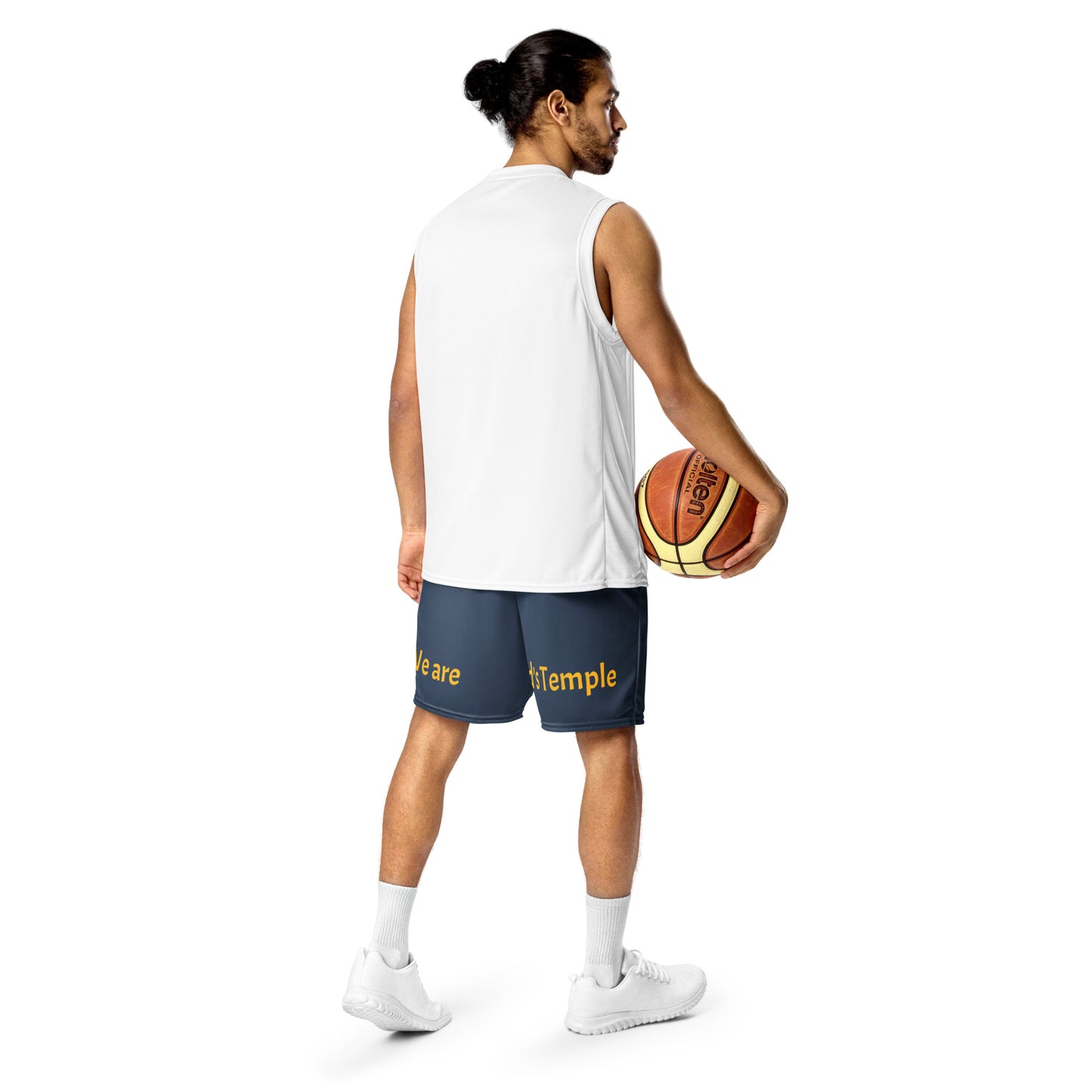 YAHUAH’s Temple P S Unisex mesh shorts