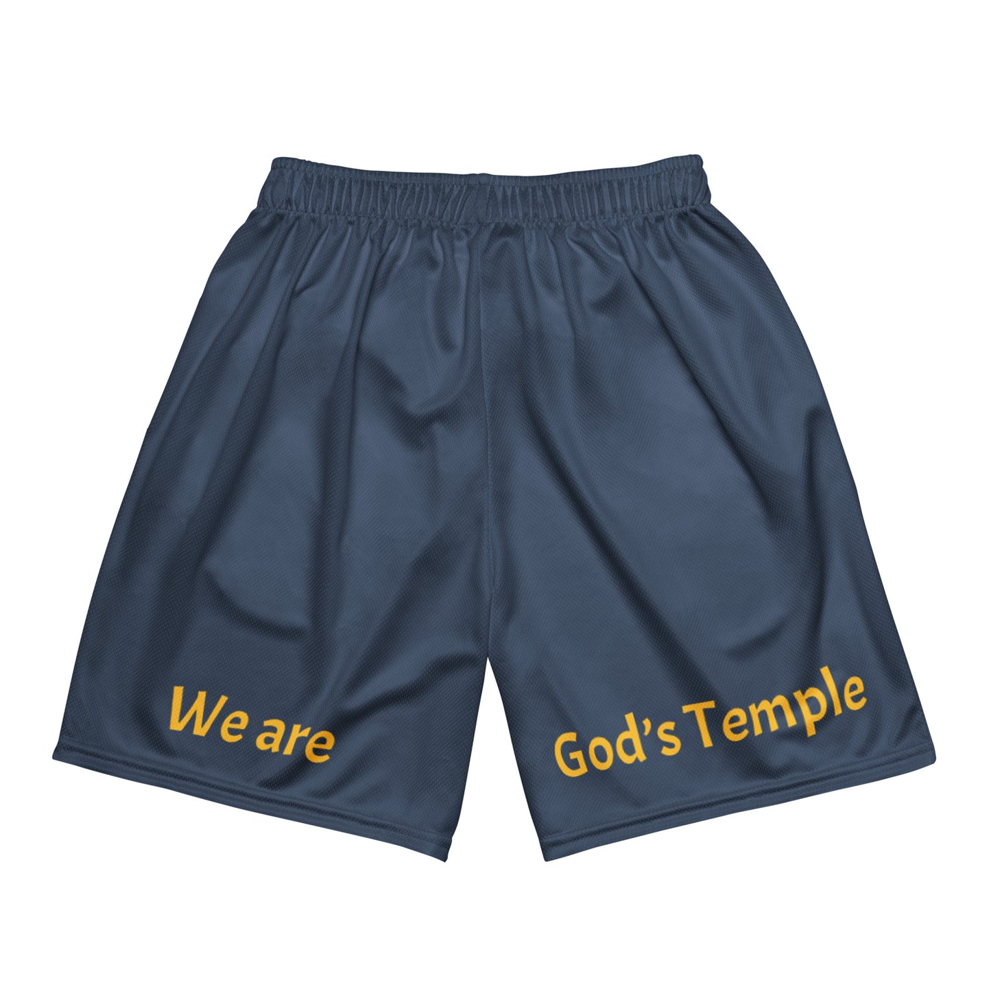 YAHUAH’s Temple P S Unisex mesh shorts