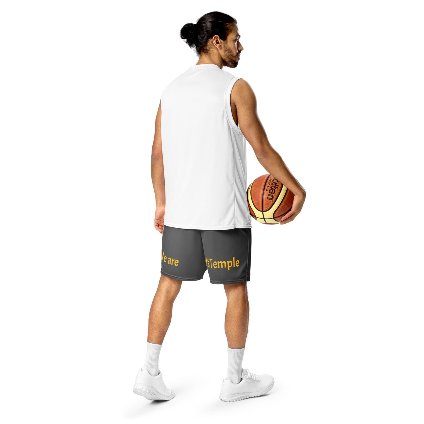 YAHUAH’s Temple P S Unisex mesh shorts