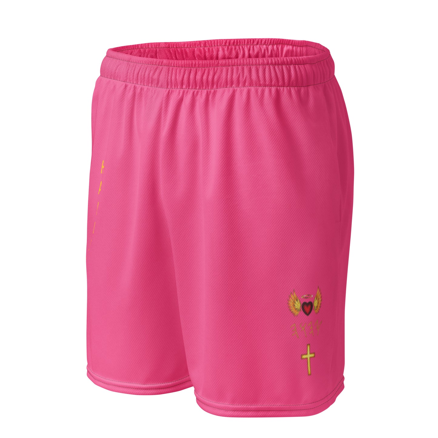 YAHUAH’s Temple P S Unisex mesh shorts