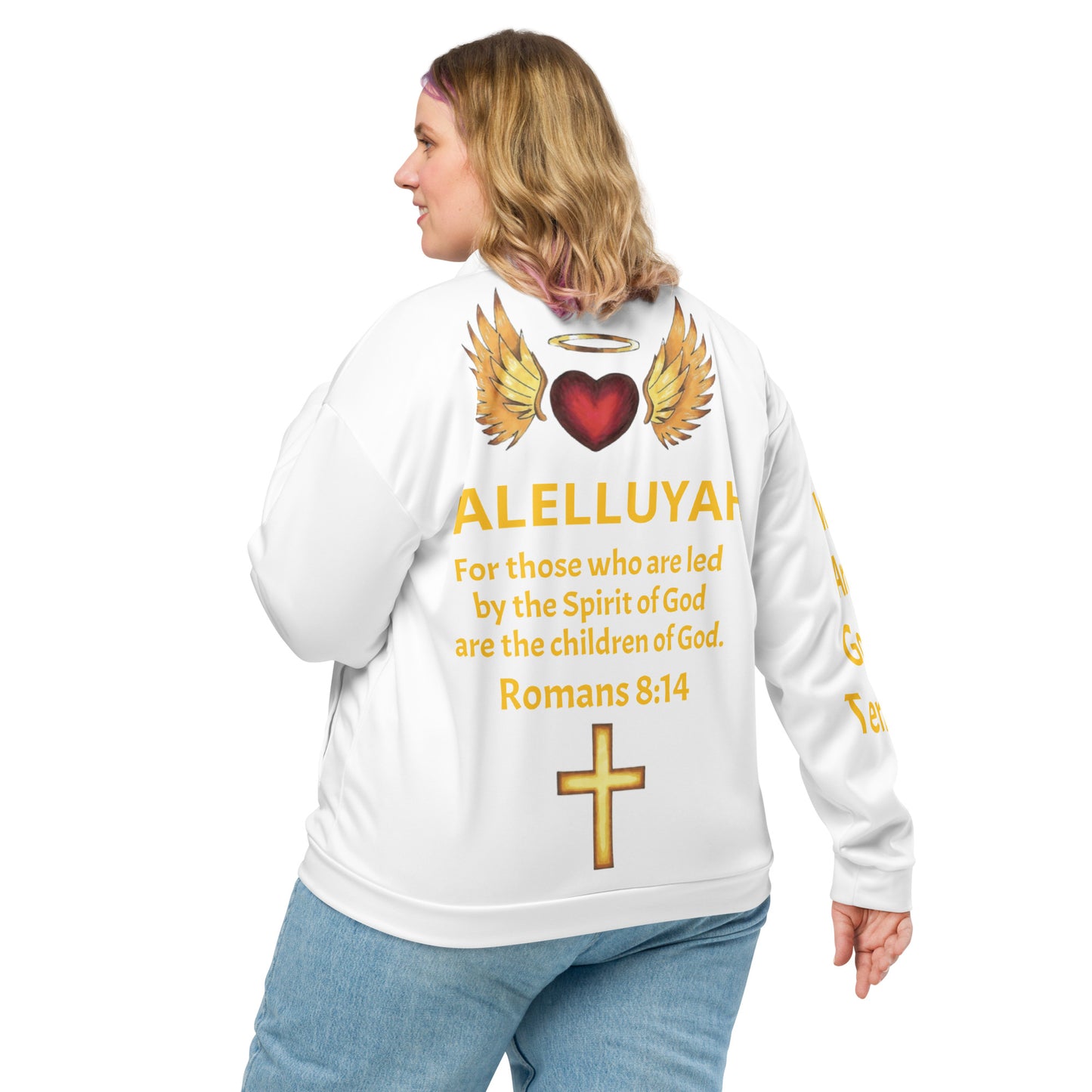 YAHUAH’s Temple J Unisex Bomber Jacket