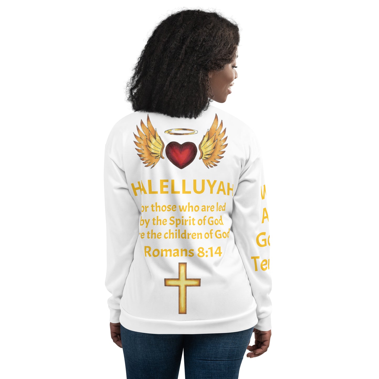 YAHUAH’s Temple J Unisex Bomber Jacket
