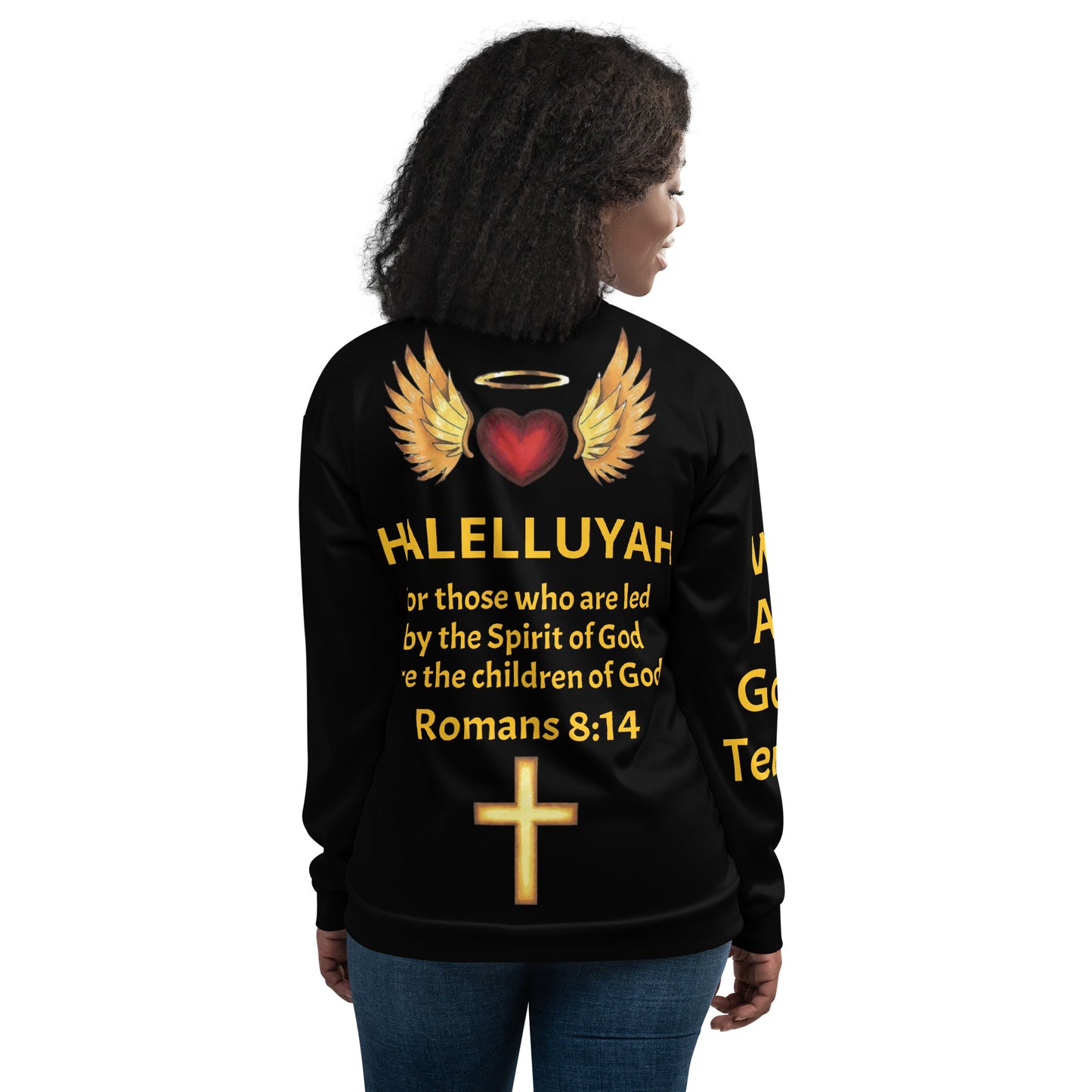YAHUAH’s Temple J Unisex Bomber Jacket