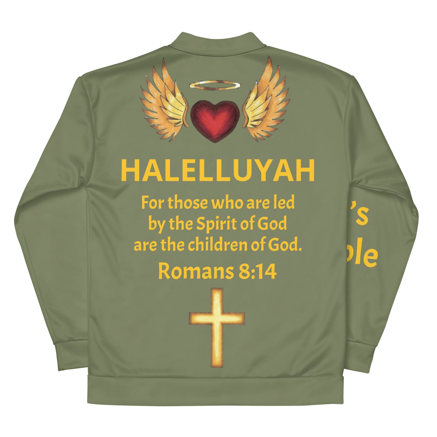 YAHUAH’s Temple J Unisex Bomber Jacket