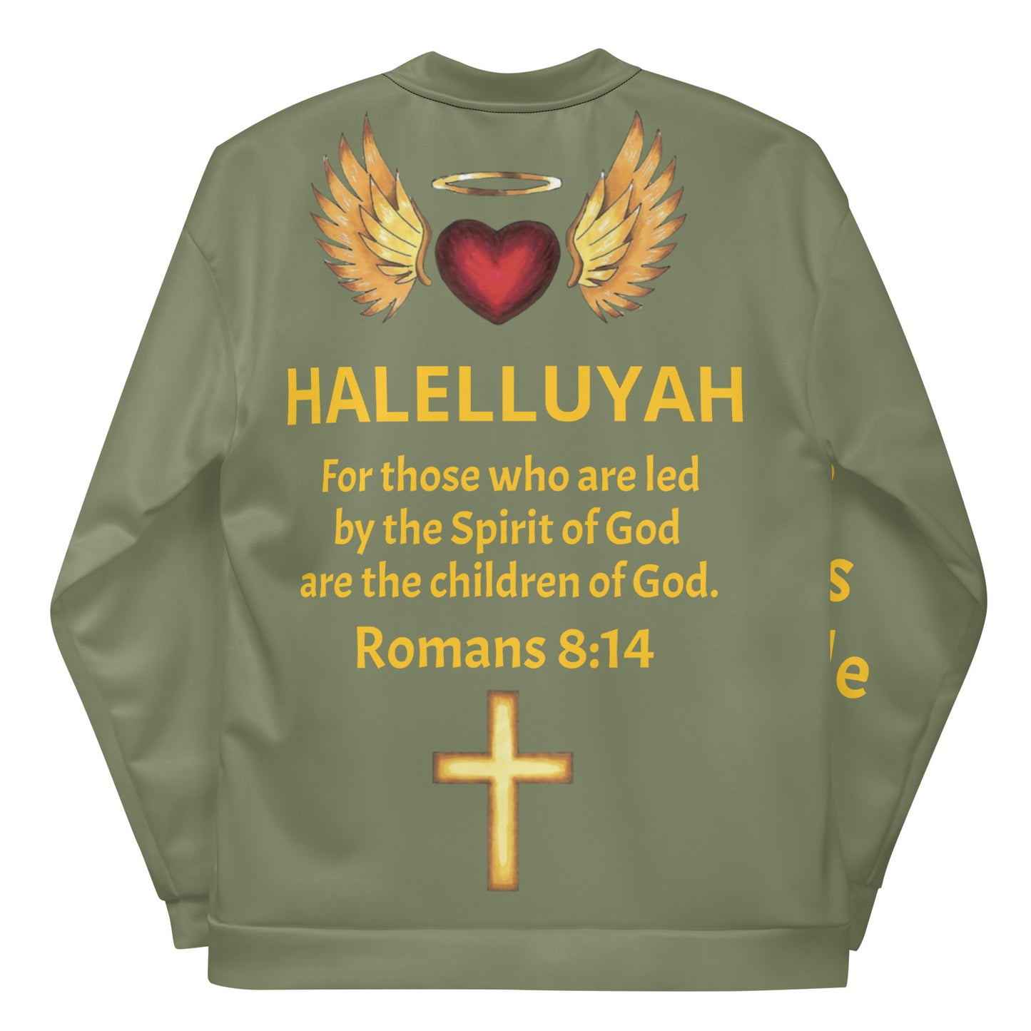 YAHUAH’s Temple J Unisex Bomber Jacket