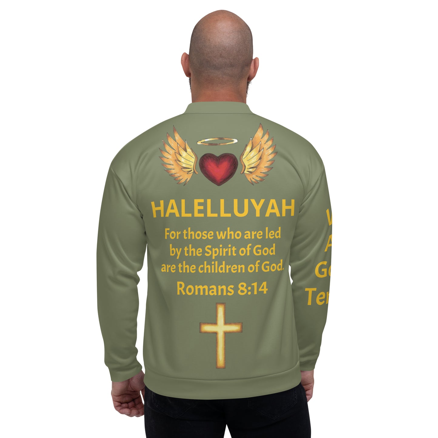 YAHUAH’s Temple J Unisex Bomber Jacket