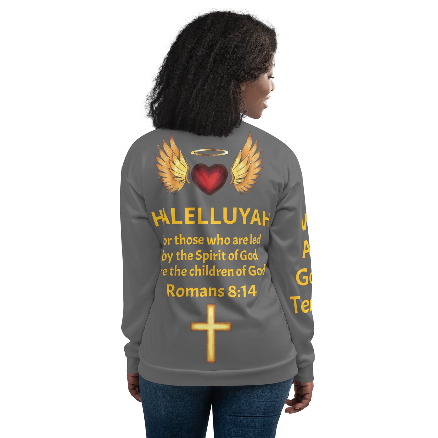 YAHUAH’s Temple J Unisex Bomber Jacket