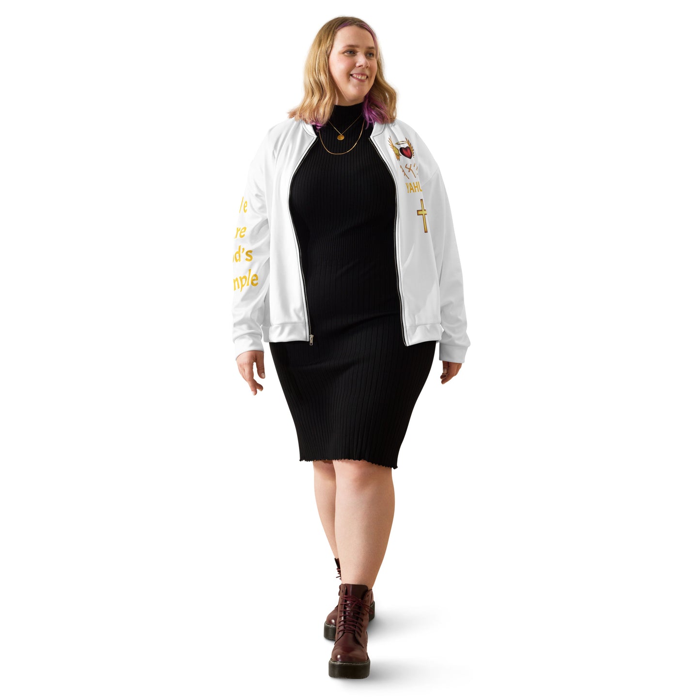 YAHUAH’s Temple J Unisex Bomber Jacket