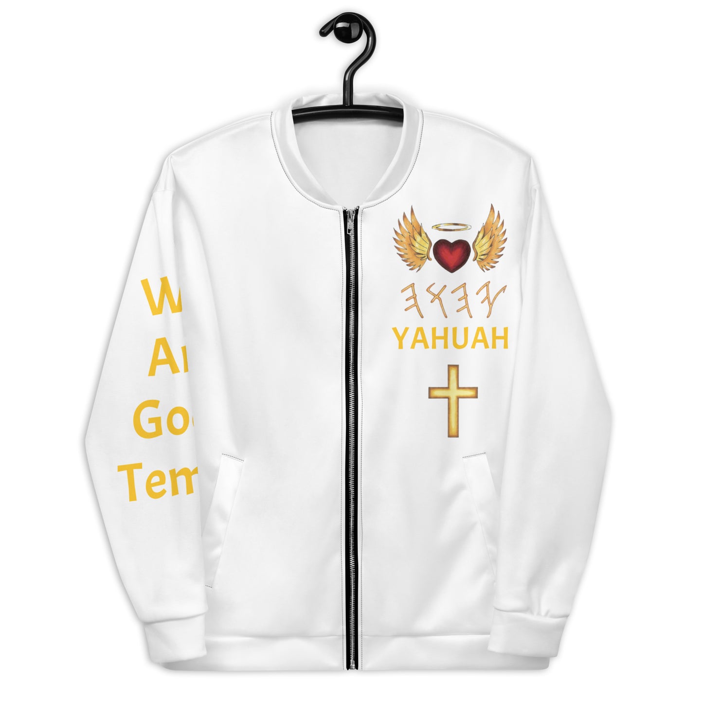 YAHUAH’s Temple J Unisex Bomber Jacket