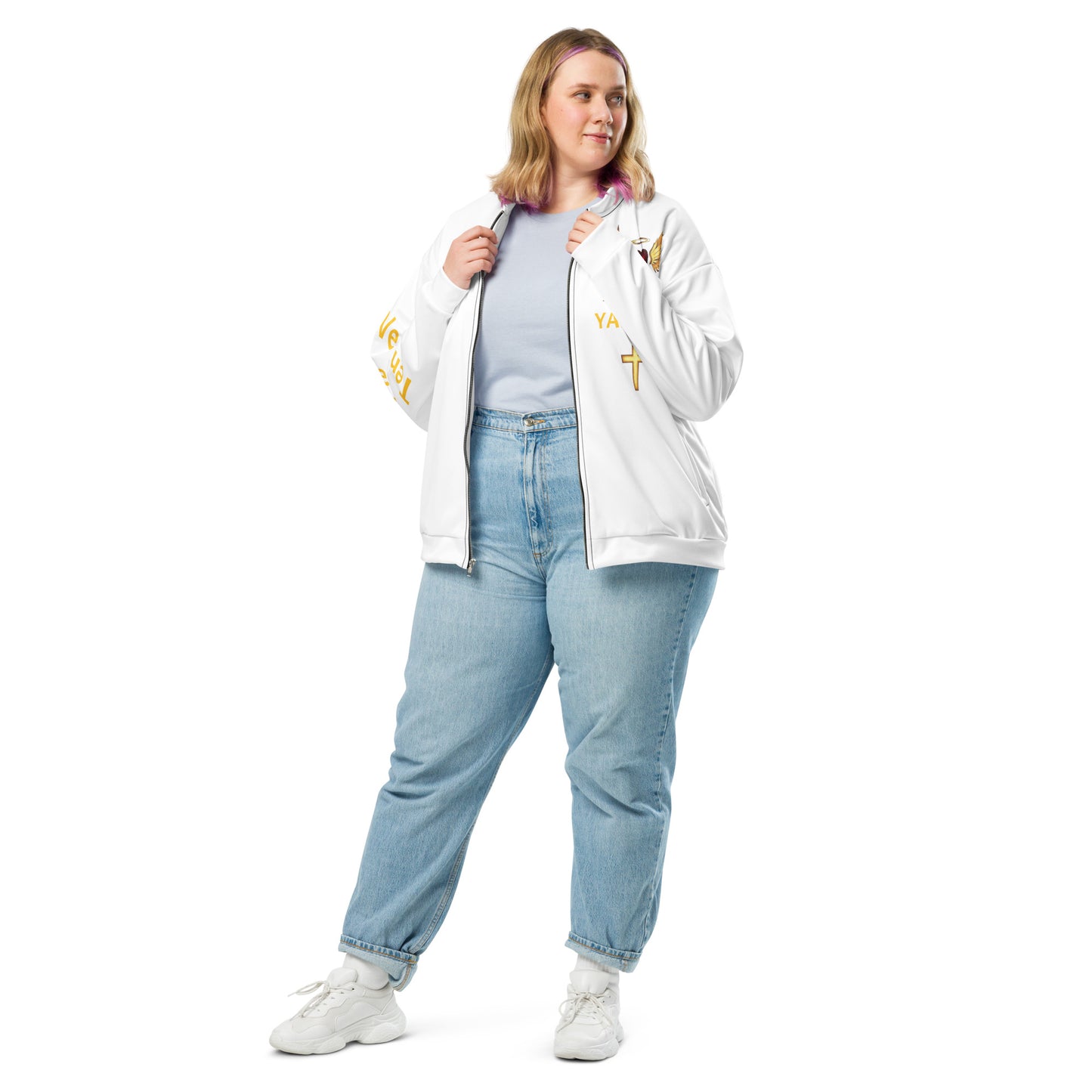 YAHUAH’s Temple J Unisex Bomber Jacket