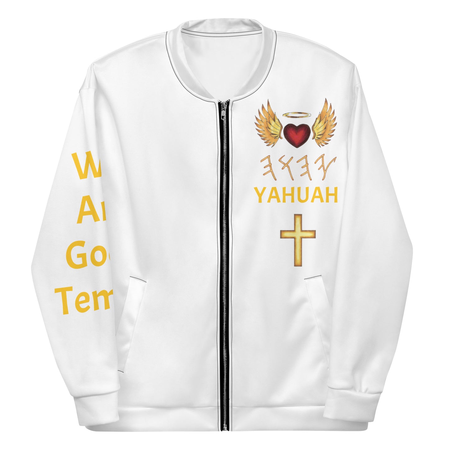 YAHUAH’s Temple J Unisex Bomber Jacket