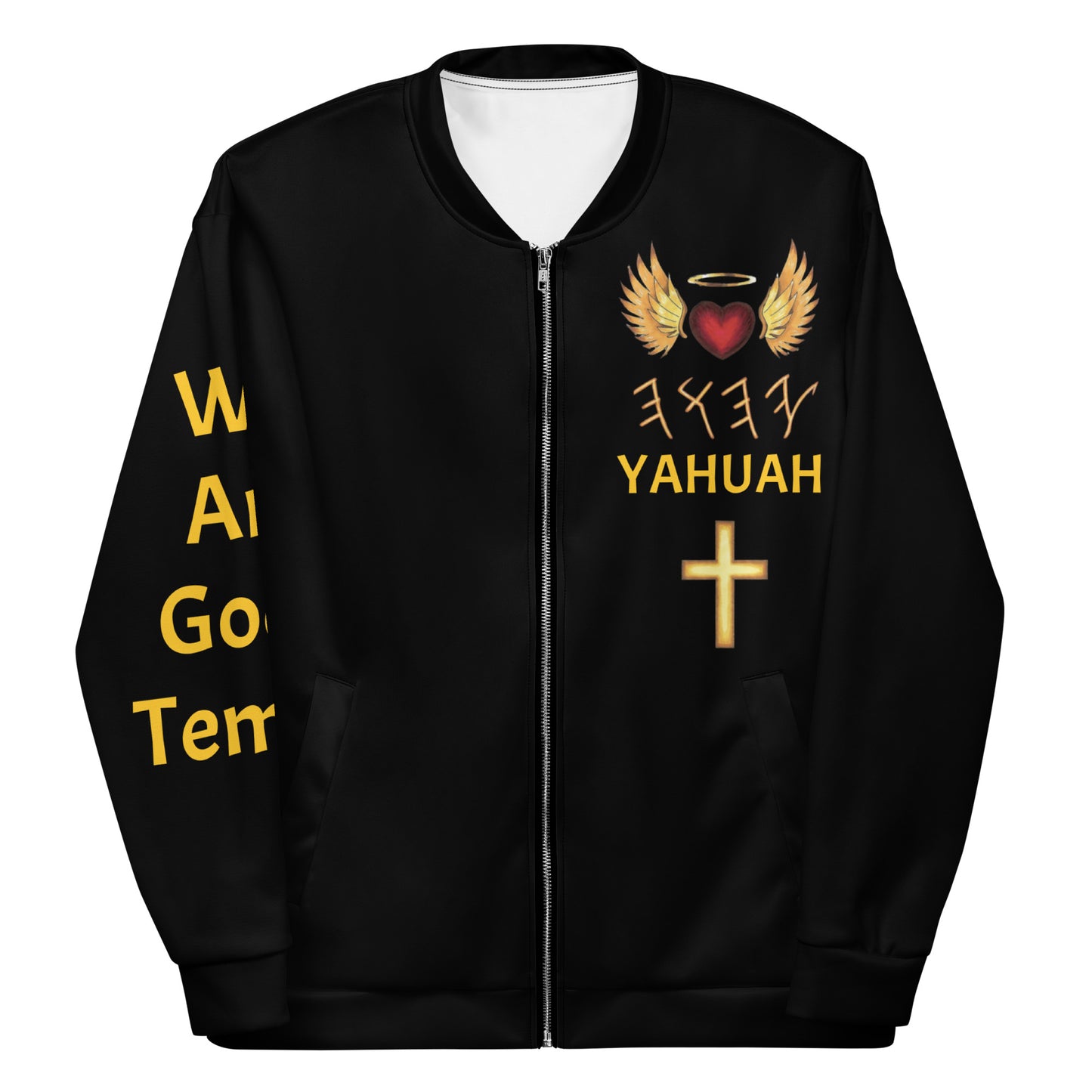 YAHUAH’s Temple J Unisex Bomber Jacket