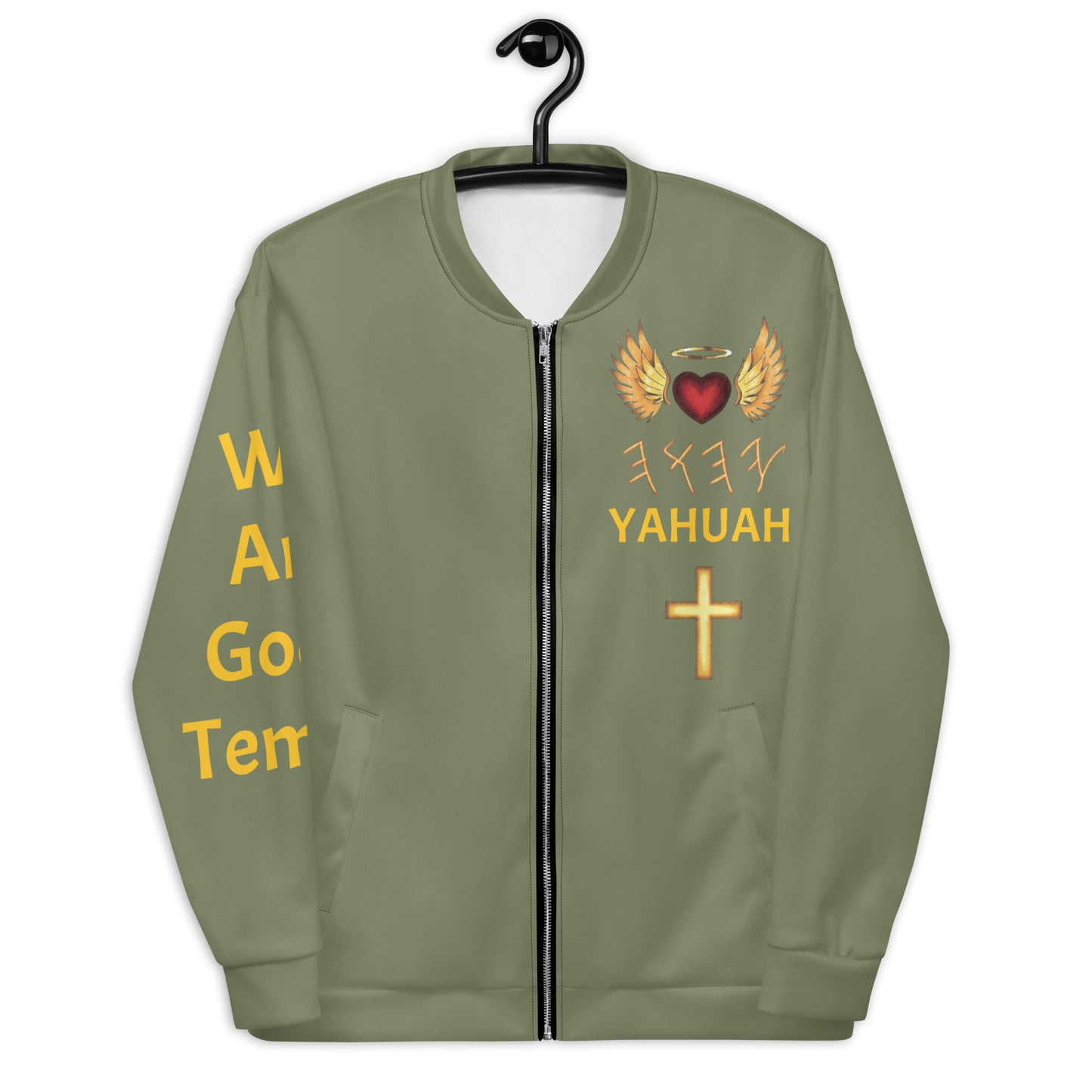 YAHUAH’s Temple J Unisex Bomber Jacket