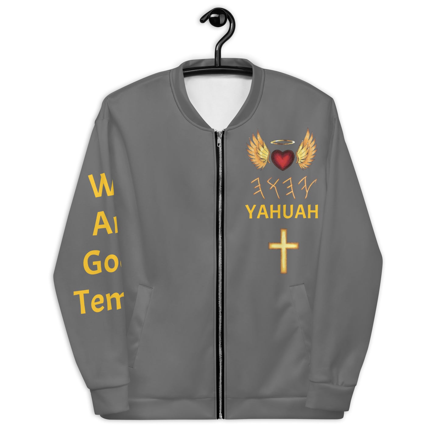 YAHUAH’s Temple J Unisex Bomber Jacket