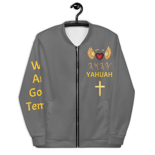 YAHUAH’s Temple J Unisex Bomber Jacket