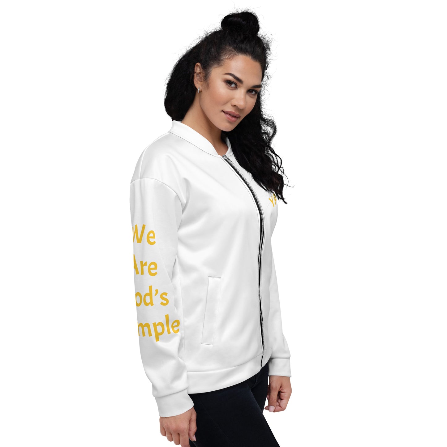 YAHUAH’s Temple J Unisex Bomber Jacket