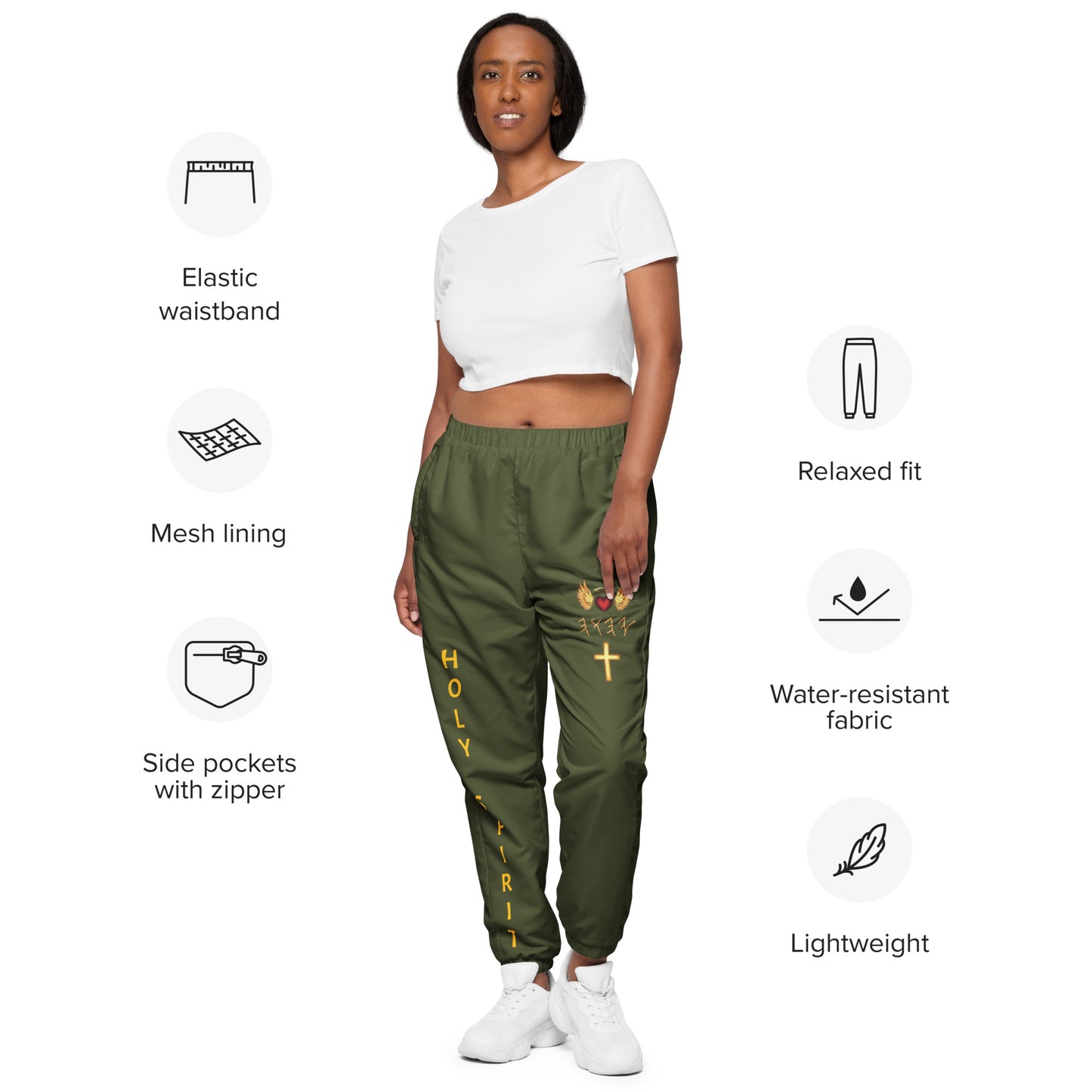 YAHUAH’s Temple P Unisex track pants