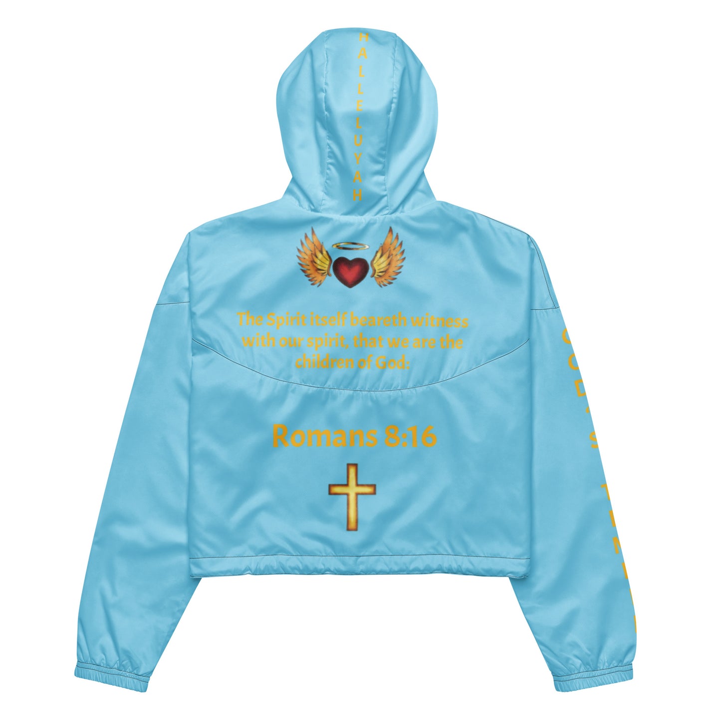 YAHUAH’s Temple J Women’s cropped windbreaker