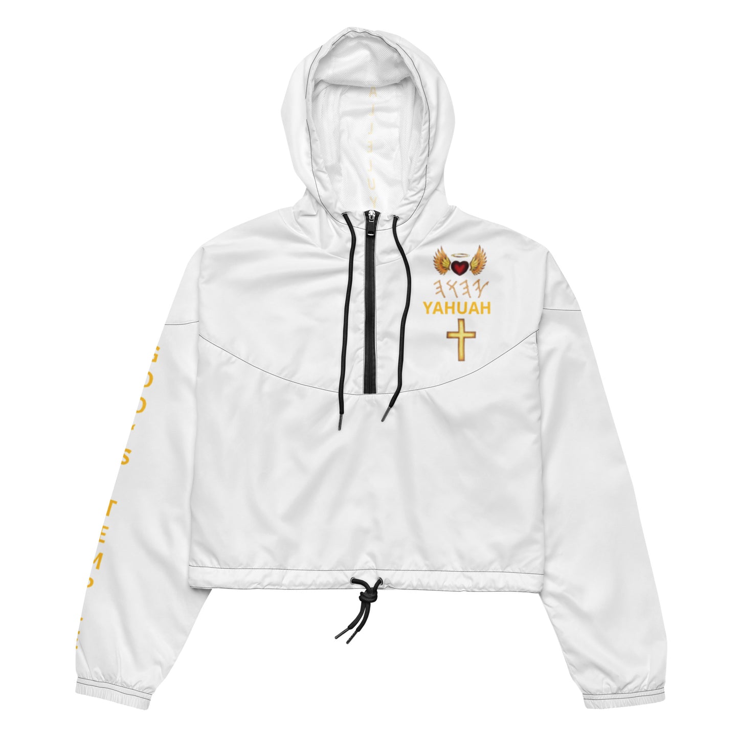 YAHUAH’s Temple J Women’s cropped windbreaker